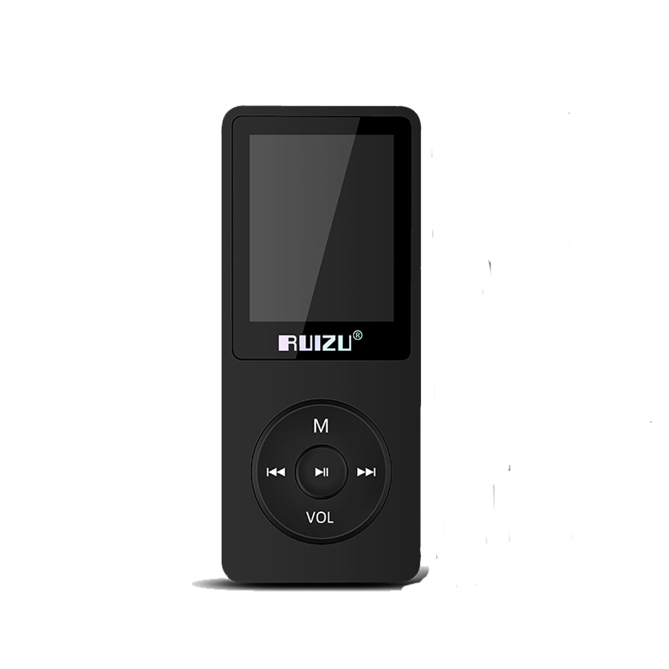 Máy Nghe Nhạc Mp3 RUIZU X02 8G AZONE Hàng Nhập Khẩu - Đen