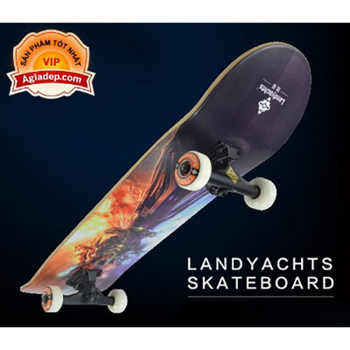 Ván trượt chuyên nghiệp SkateBoard (Phi thuyền mặt đất Landyard) - Thông minh