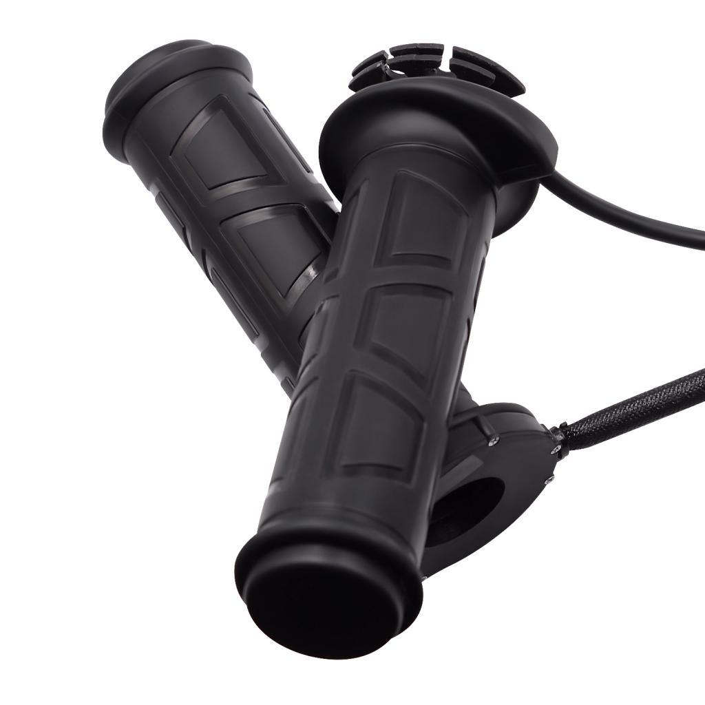 Heated Motorcycle Grips LEFT AND RIGHT 22mm / 7/8 Inch Handlebars