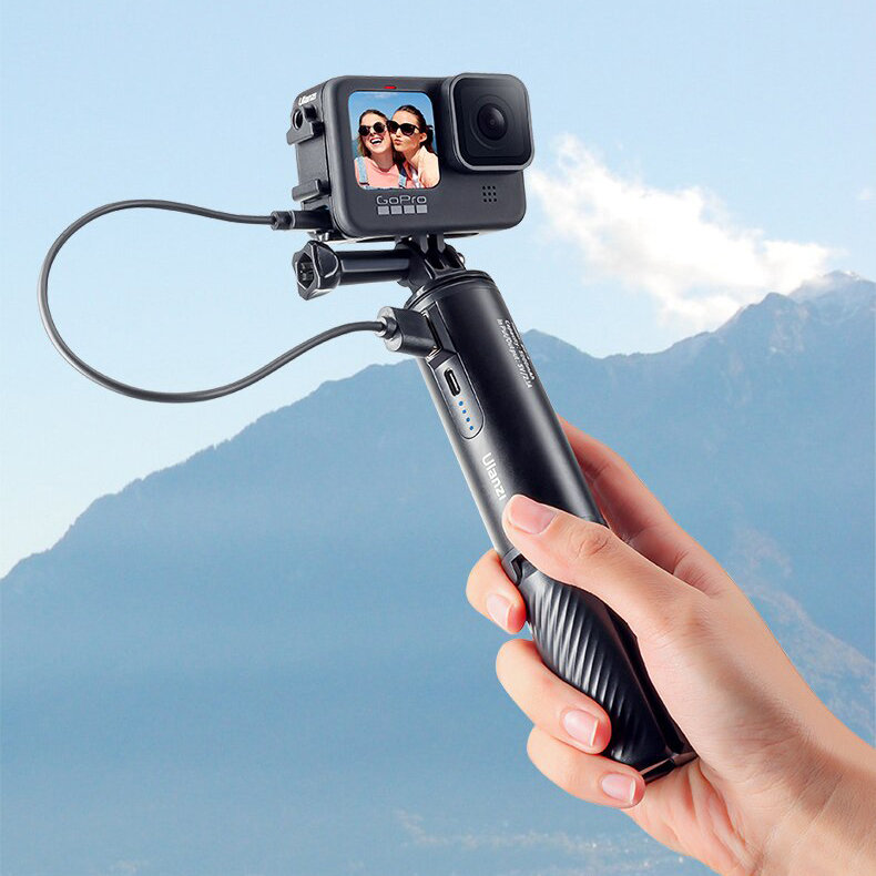 Ulanzi BG-4 / Ulanzi BG-3  Tripod Tích Hợp Pin Sạc Dự Phòng 5000mAh Cho Điện Thoại, Gopro, Máy Ảnh DSLR - Hàng Chính Hãng