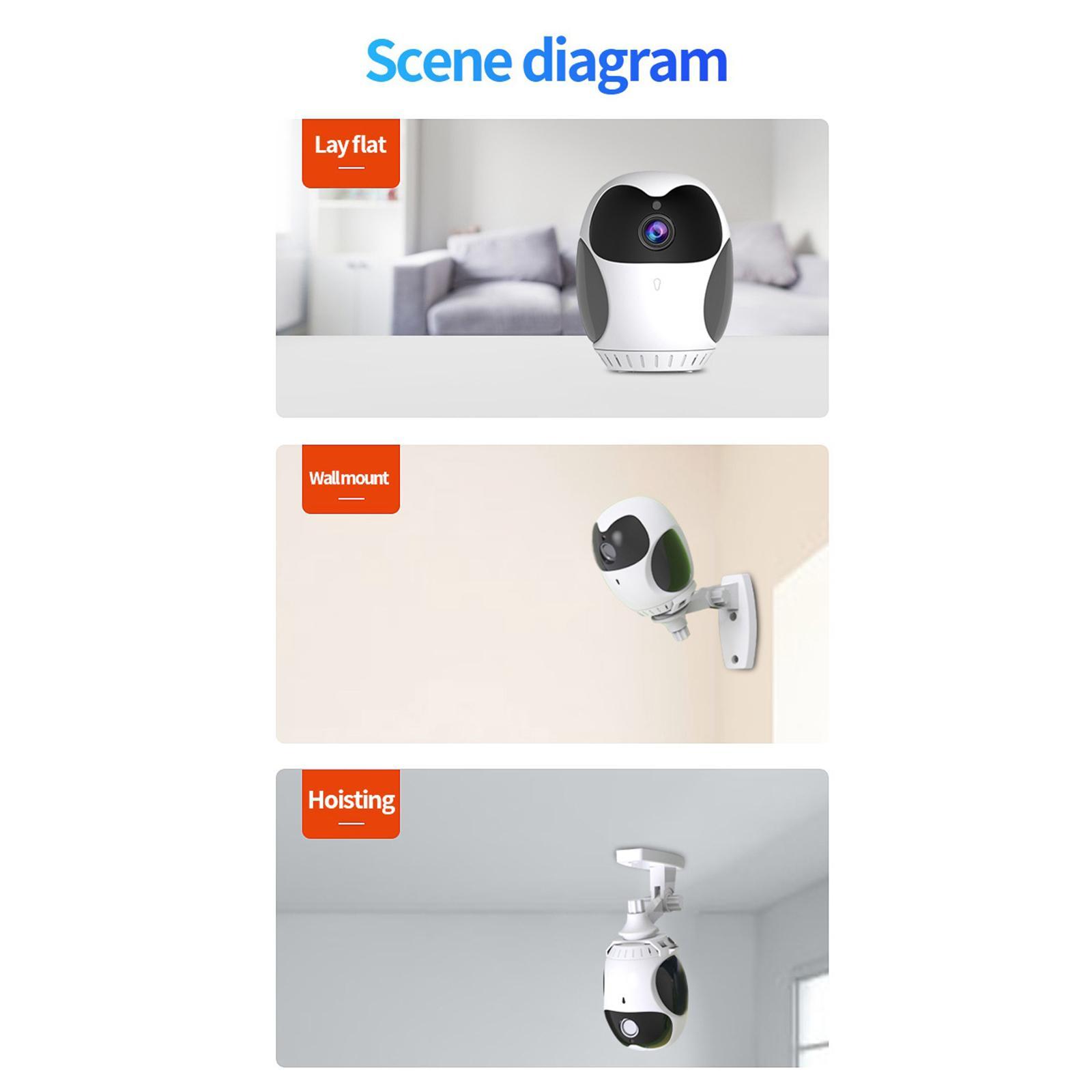 Mini Security Camera 1080P HD WiFi for Baby Pet Nanny Phone App