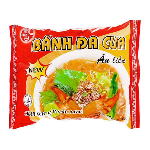 Thùng 30 Gói Bánh Đa Cua Bích Chi (60g/Gói)