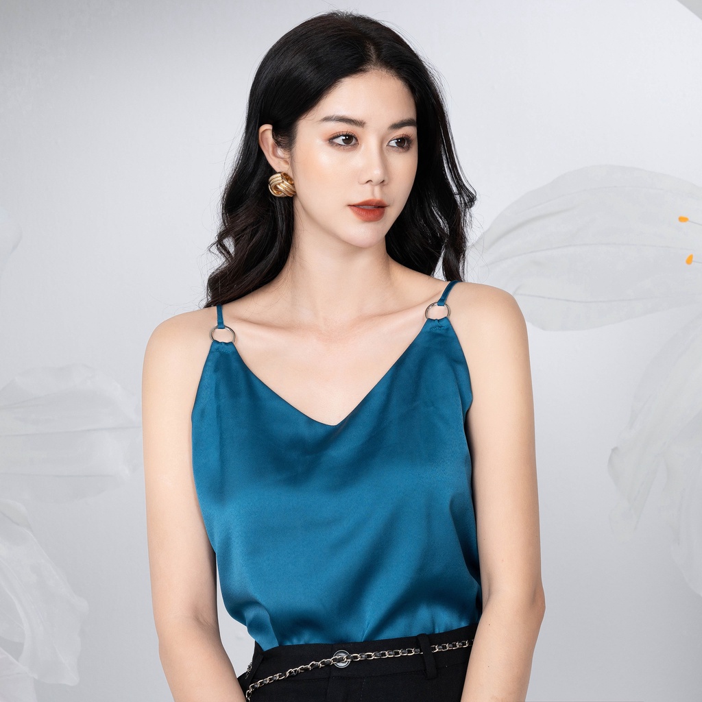 Áo 2 dây nữ croptop thời trang UK Fashion thiết kế co dãn 4 chiều phong cách Hàn Quốc NKSM2202021