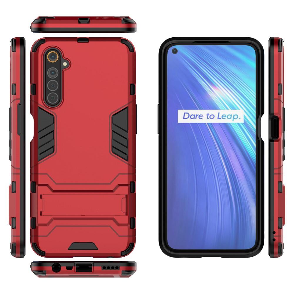 Ốp lưng cho Realme 6 6s IRON MAN chống sốc bảo vệ viền và camera kèm chống xem video tiện lợi