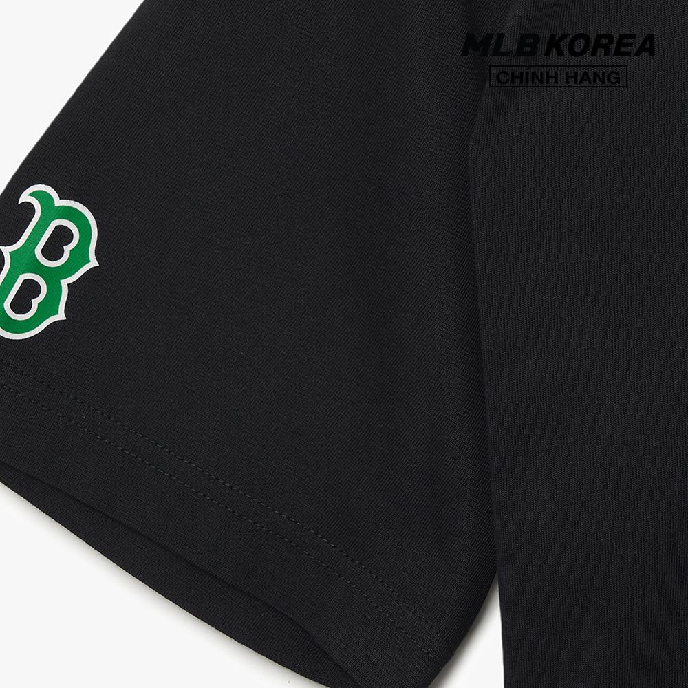 MLB - Áo thun unisex cổ tròn tay ngắn Checkerboard Clipping Logo Overfit 3ATSO0233