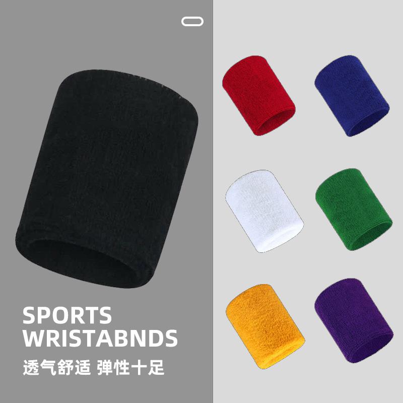 Cotton Thể Thao Đầu Thun Thấm Mồ Hôi Bảo Vệ Bóng Rổ Thể Thao Người Lớn Trẻ Em Tập Gym Thể Hình Mồ Hôi Tóc Bóng Chuyền Quần Vợt Color: Nr23-White