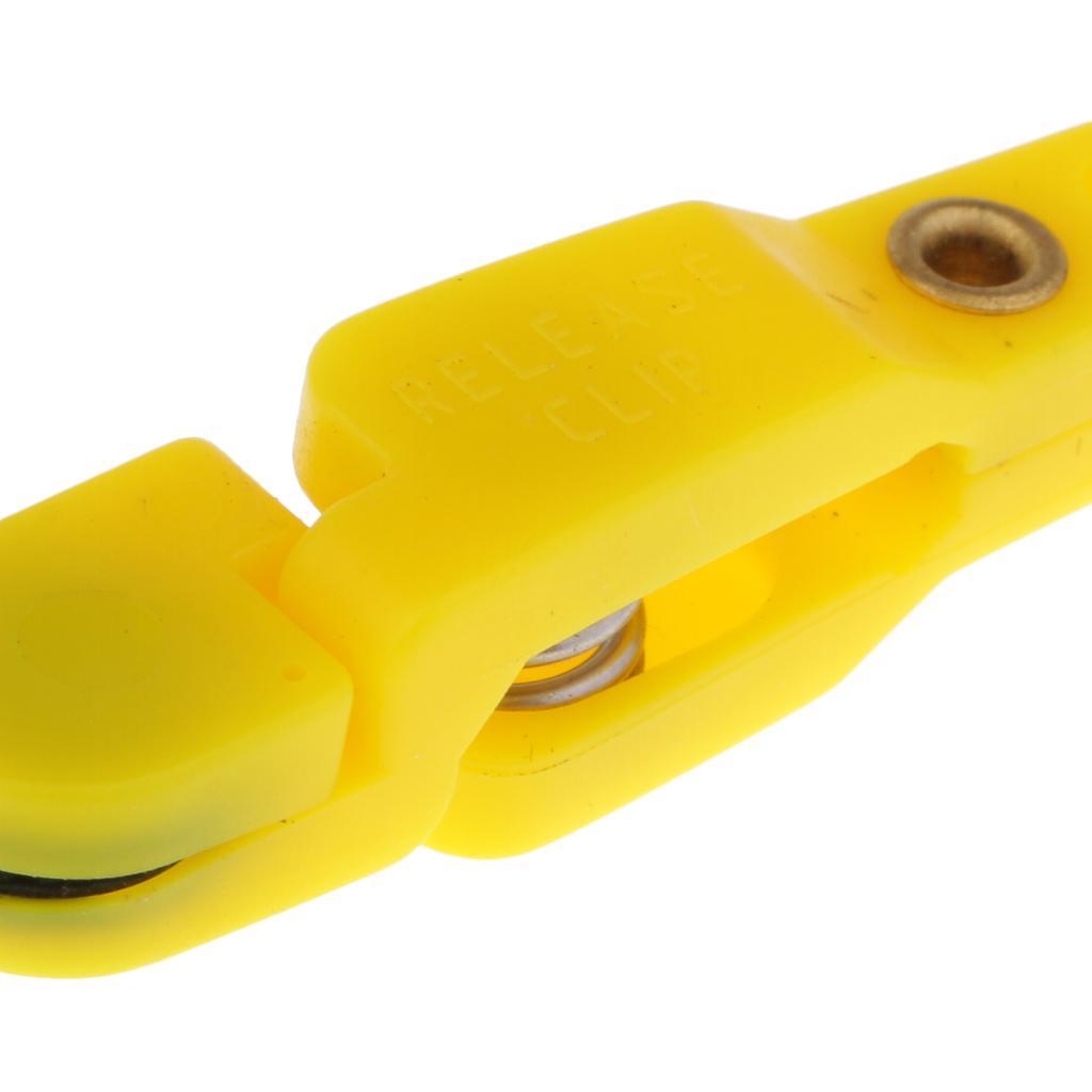 2pcs Padded Snap Release Clips for Weight, Planer Board, Kite, Offshore Fishing