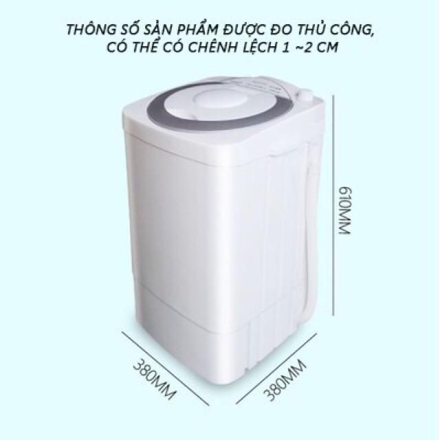 gd156 Máy giặt mini bán tự động nhà ít người và đồ em bé giặt tối đa 6,5kg