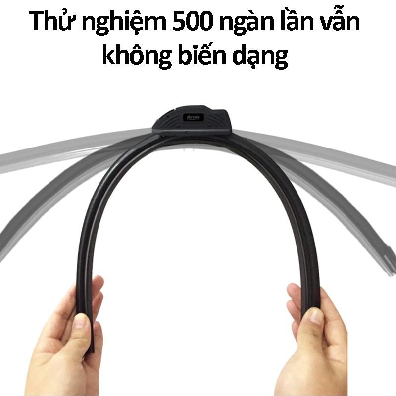 Gạt mưa silicon cao cấp siêu bền, siêu sạch cho các loại Ô Tô- Bảo hành 12 tháng