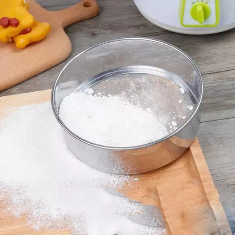 Dụng cụ rây bột làm bánh Echo Metal Φ16cm hàng nội địa Nhật Bản