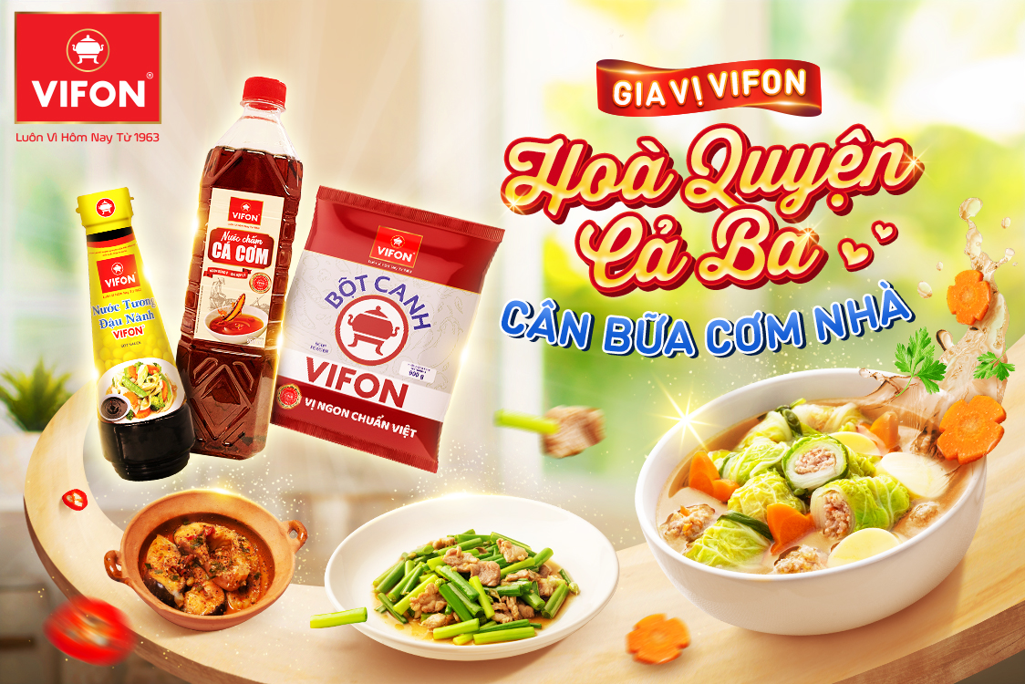 10 gói bột canh truyền thống Vifon 200g