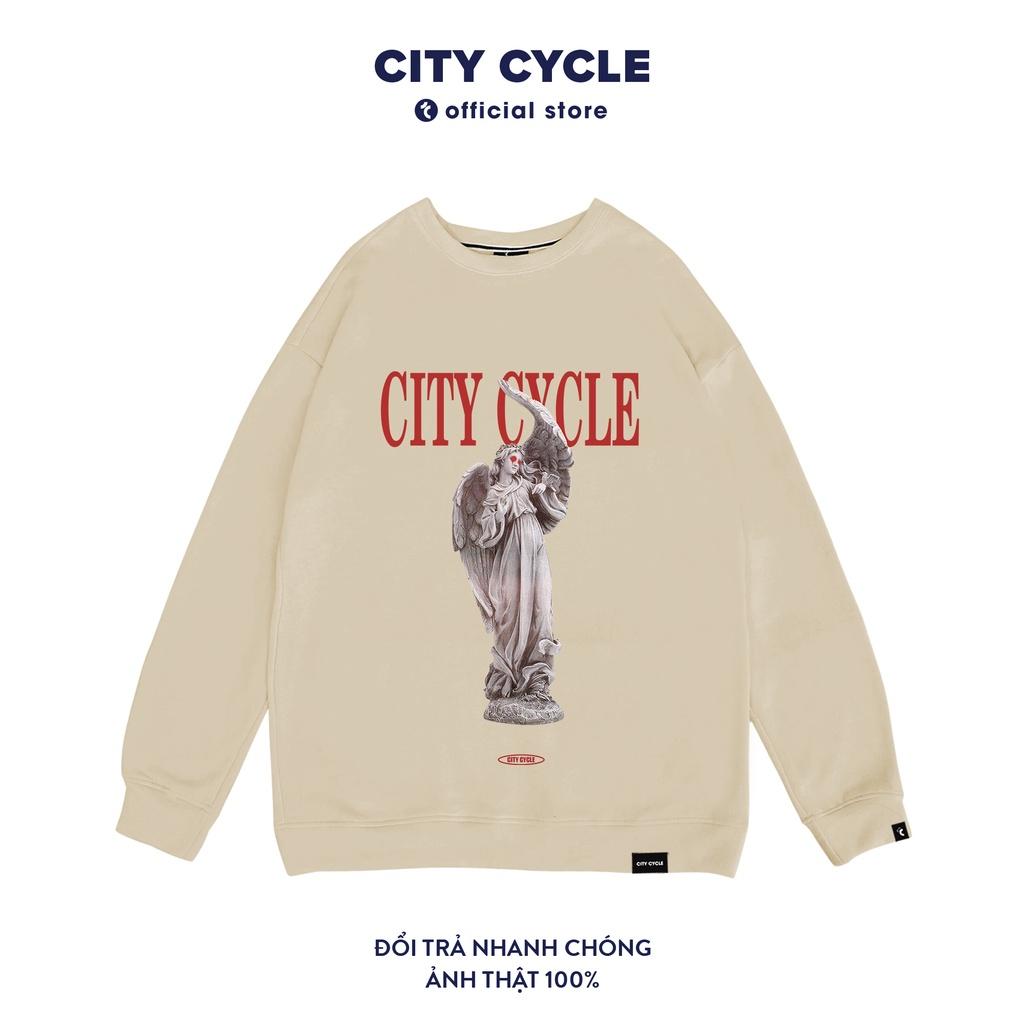 Áo sweater nỉ Blood eyes City Cycle - áo nỉ sweater unisex form rộng Local Brand