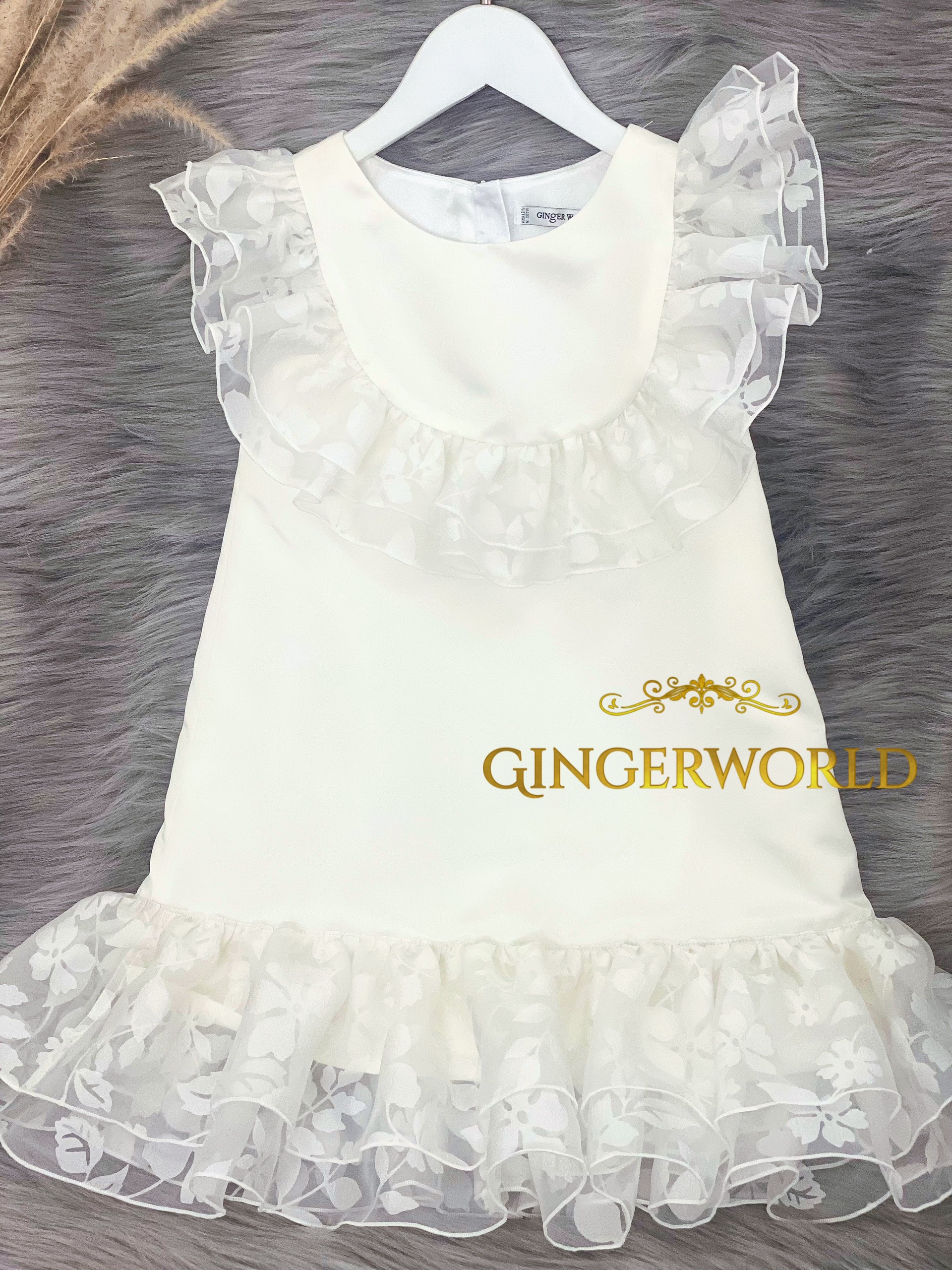 ĐẦM DỰ TIỆC CHO BÉ HQ1026 GINGER WORLD