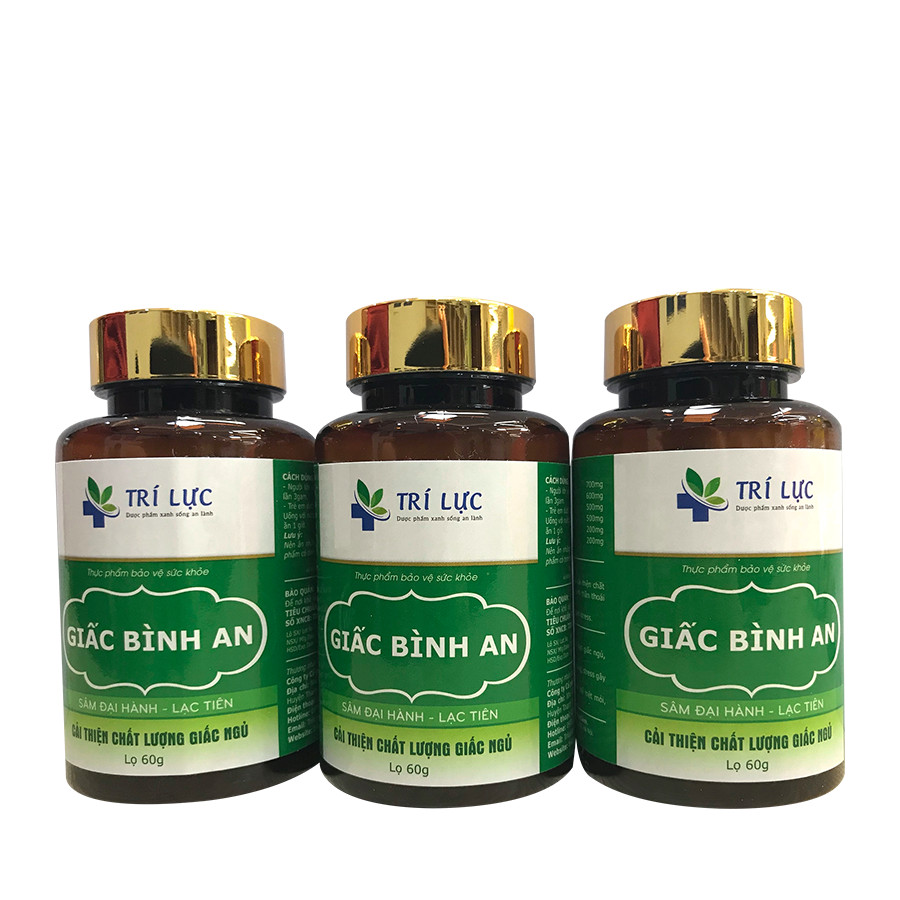 Combo 3 hộp Thực phẩm bảo vệ sức khỏe Giấc Bình An