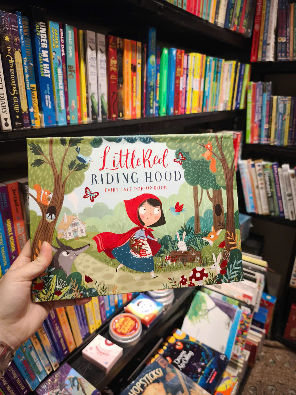 Sách - Little Red Riding Hood (Fairy Tale Pop-Up Book) by Samara Hardy - Children's Books In English