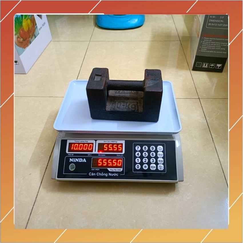 Cân điện tử chống nước Tiếng Việt NINDA 30kg