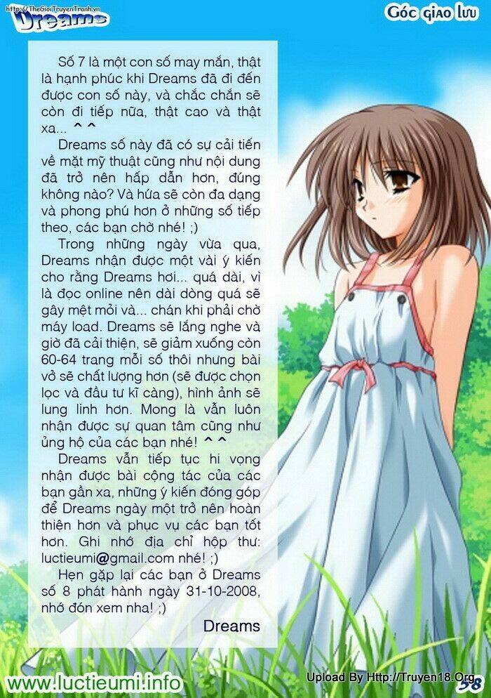 tạp chí dream chapter 7 60