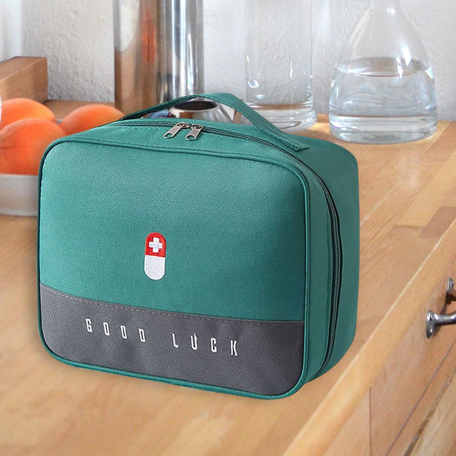 2Pcs First Aid Bag Storage Pouch Emergency Survival Bag