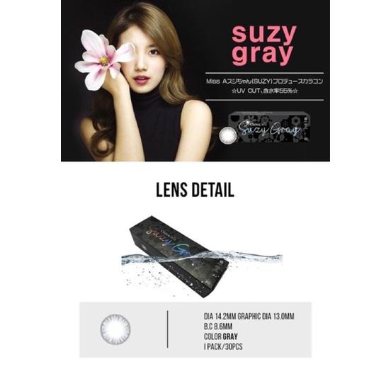 Lens 1 Ngày Suzy Gray - Kính Áp Tròng Cao Cấp 1 Ngày FAIRY SHOP CONTACT LENS