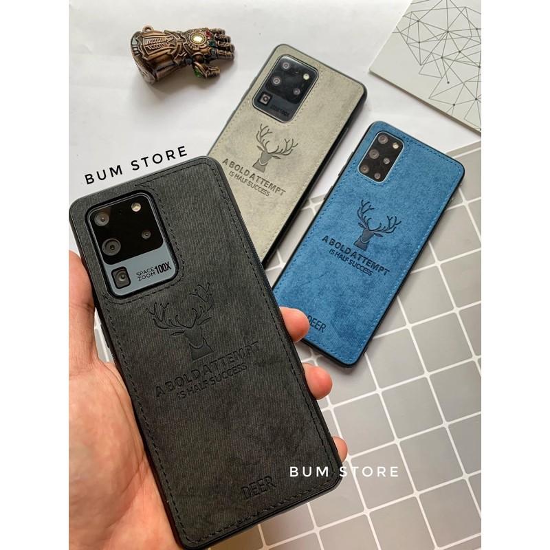 Ốp Lưng Vải Deer Cho Dòng Samsung Galaxy Note 20 / Note 20 Ultra / S20 Ultra / S20 plus