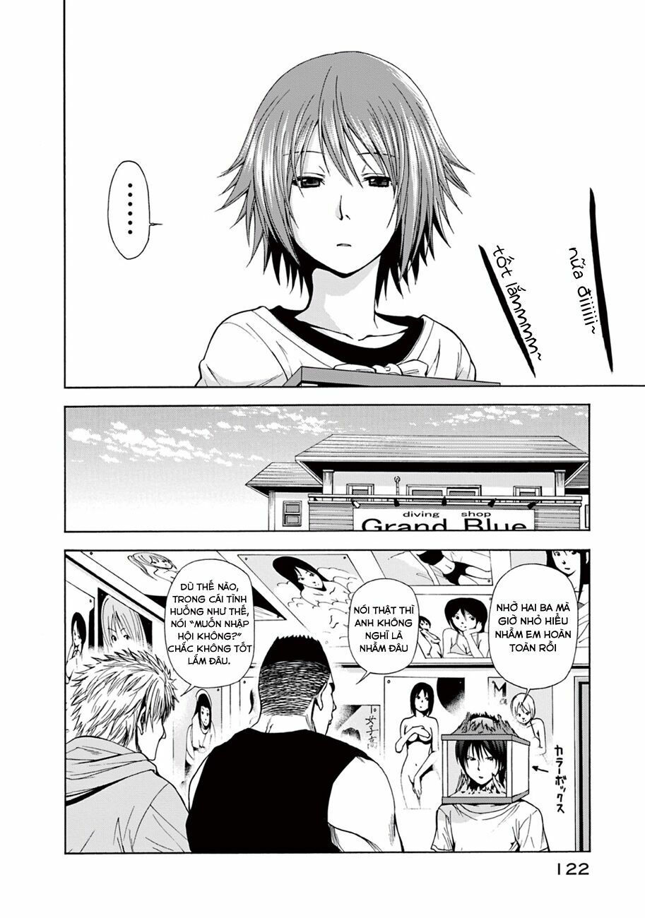 cô gái thích lặn - grand blue chapter 3 24