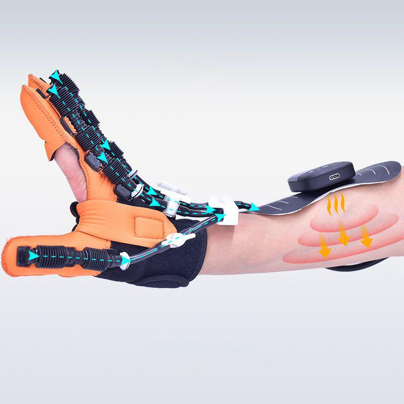 Găng tay robot phục hồi di động cho bệnh hemiplegia đột quỵ mỗi tay áo có cảm biến riêng Color: Right Hand