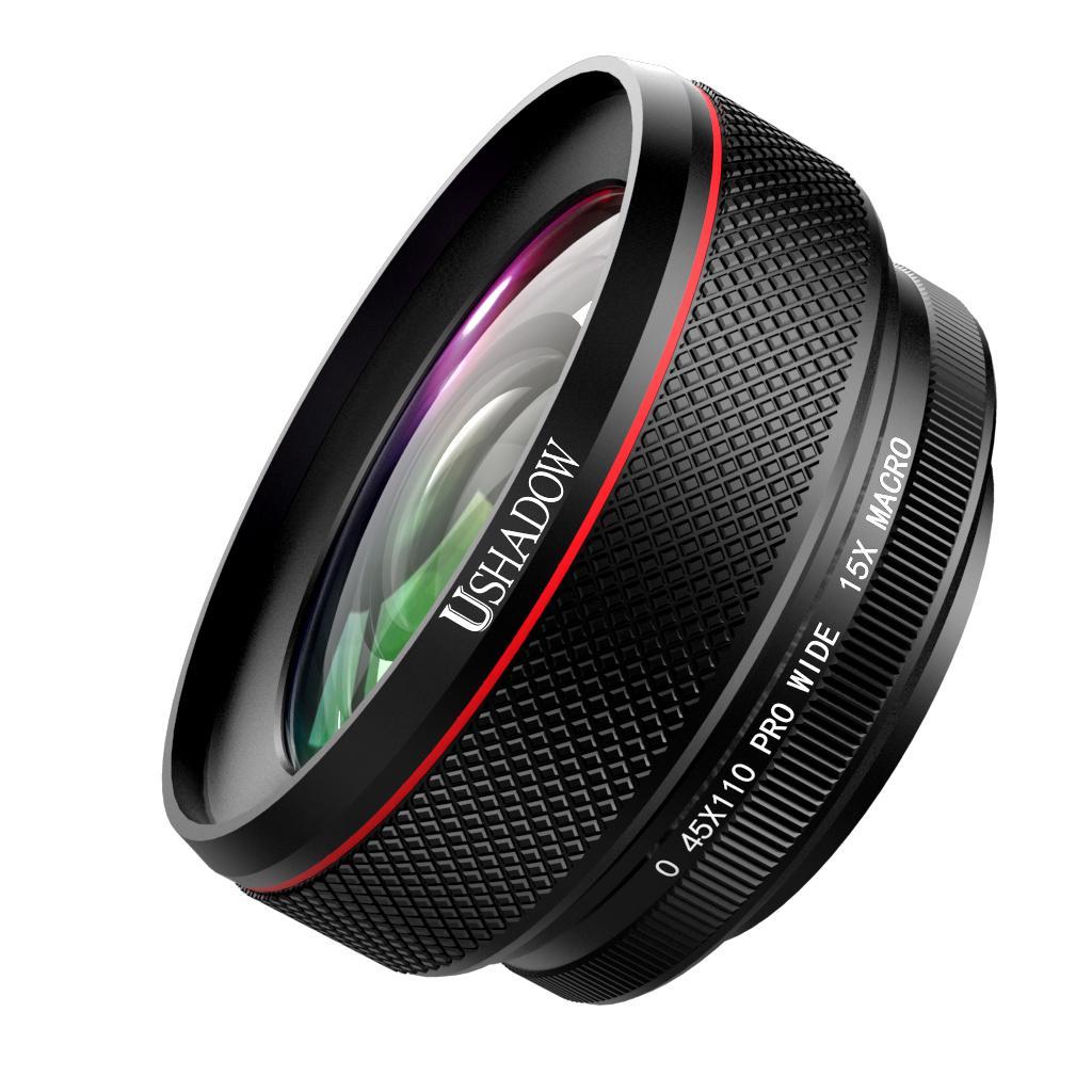 Aluminum alloy Wide-Angle Macro Lens for iPhone Android Smartphones