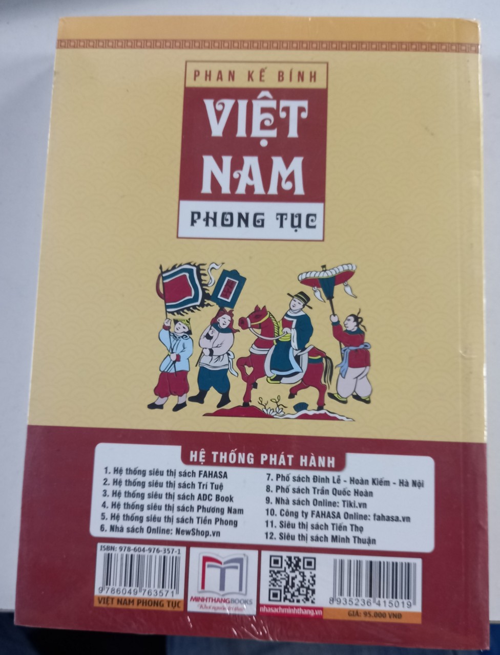 Việt nam phong tục - bìa mềm