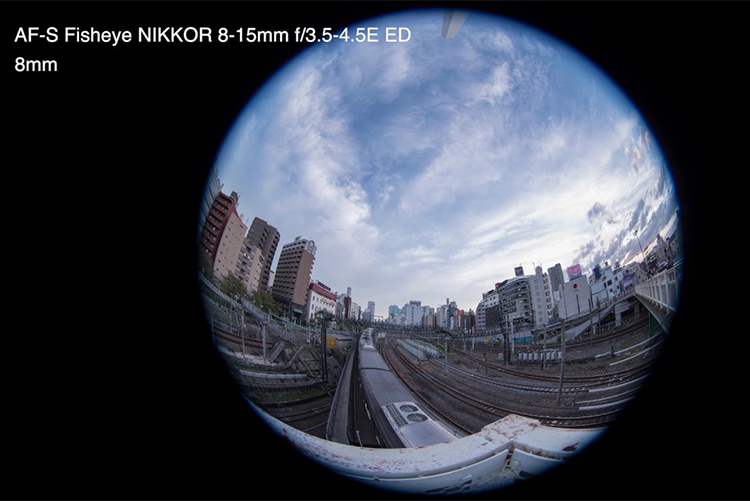 Ống Kính Nikon AF-S 8-15mm F/3.5-4.5 E ED Fisheye - Hàng Chính Hãng