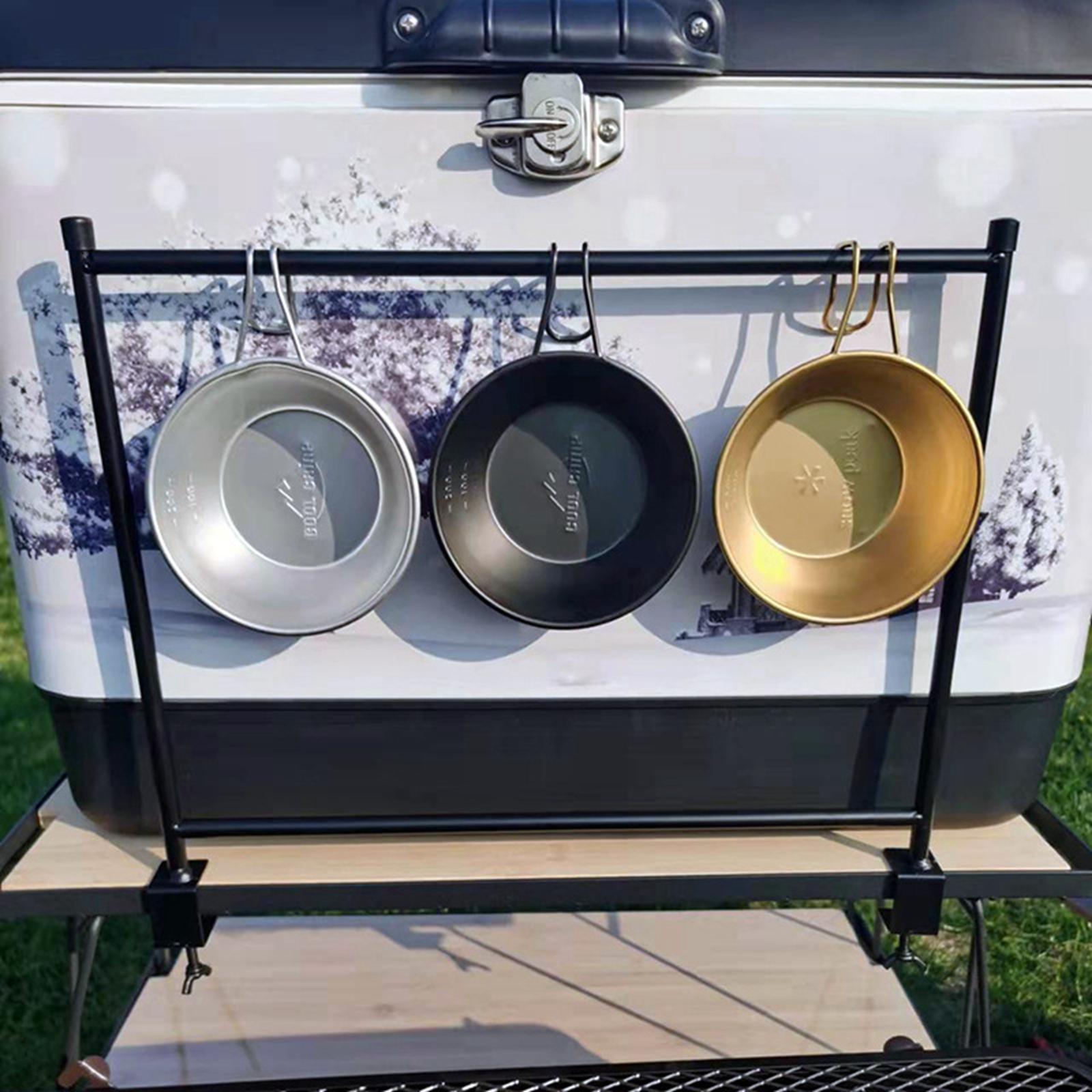 Lightweight Camping Bowl Bowl Outdoor Cookware Cooking for Beach Kitchen Backpacking