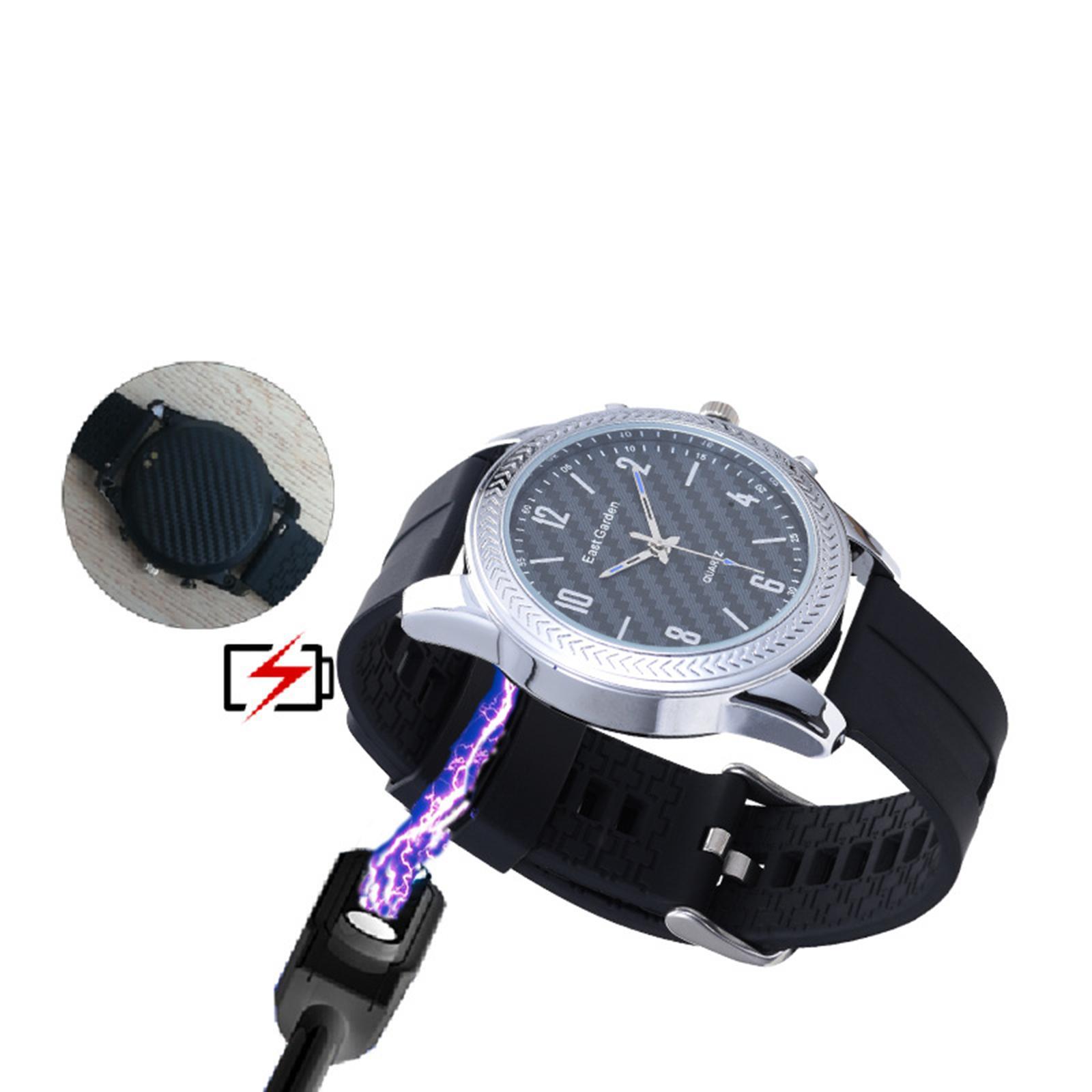 Quartz Bluetooth Speaker Pointer Watch Loudspeaker Waterproof White