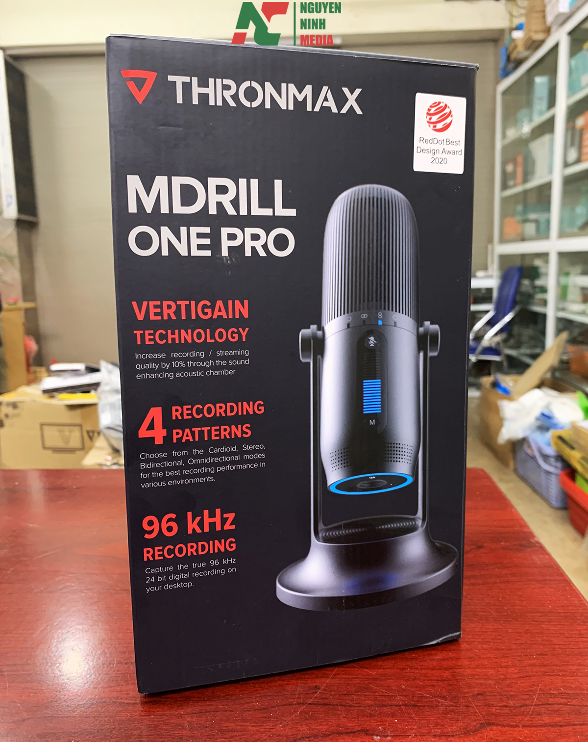 Microphone Thronmax MDrill One Pro Slate Gray - Hàng Chính Hãng