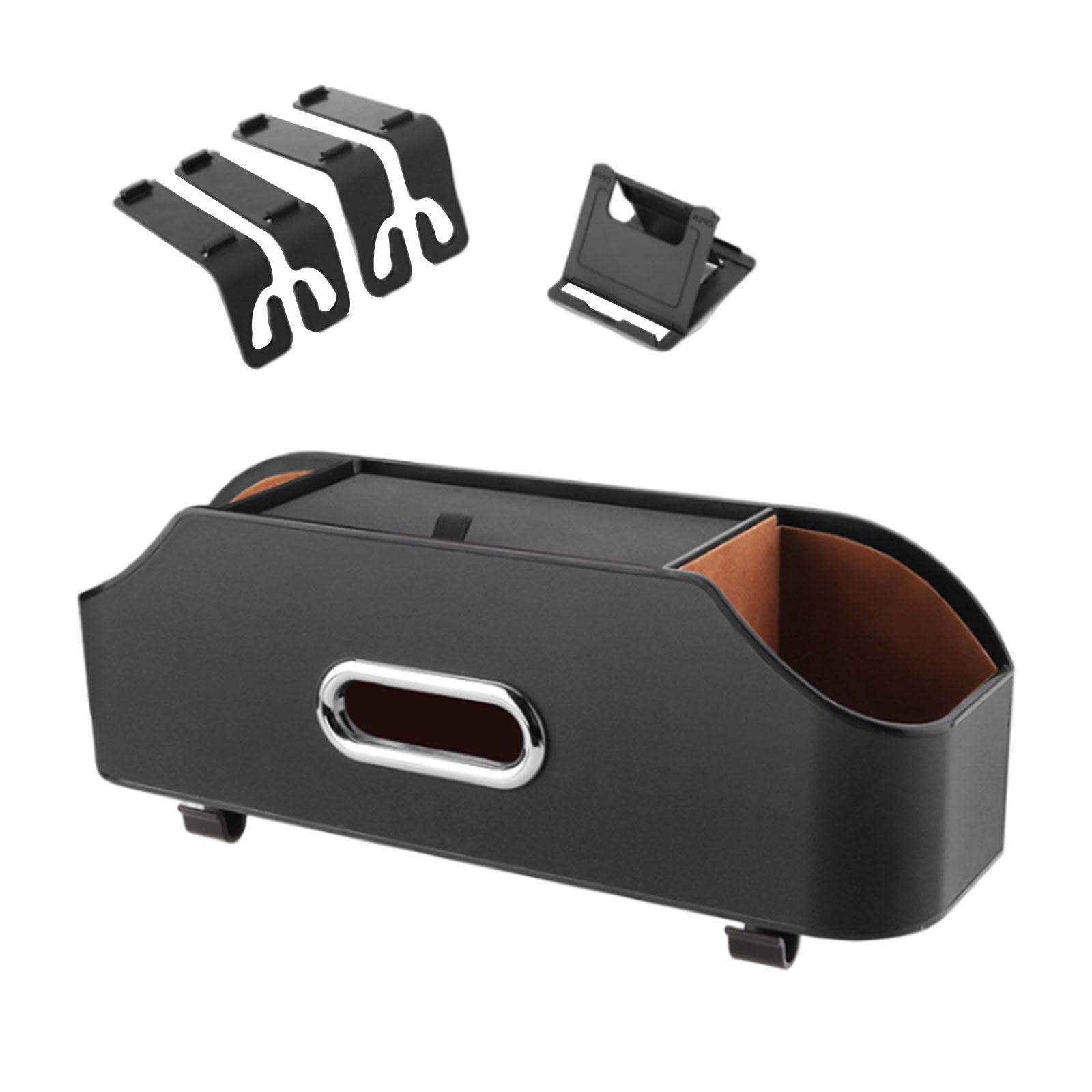 Car Seat Back Storage Box Hanging Bag Adults Black