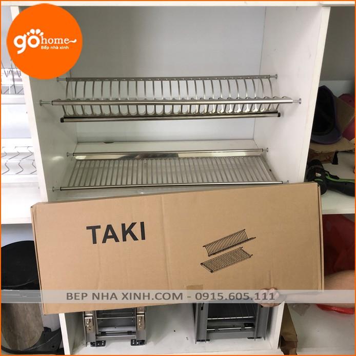 Kệ Bát Cố Định Tủ Bếp Dạng Chữ V, Giá Bát Cố Định Tủ Bếp TAKI INOX KHÔNG GỈ 304 - Bảo Hành Vĩnh Viễn - Có Thợ Lắp