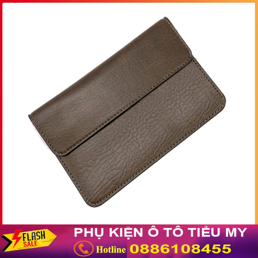 Ví Đựng Giấy Tờ Xe Giấy Đăng Kiểm Ô Tô Da Pu Cao Cấp Logo KIA Đẹp, Thời Trang, Kích Thước Nhỏ Gọn