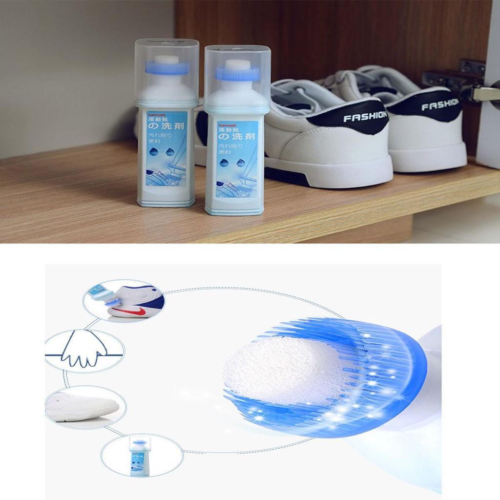 Chai Tẩy Trắng Giày kèm đầu cọ Nhật Bản HANNAH chính hãng