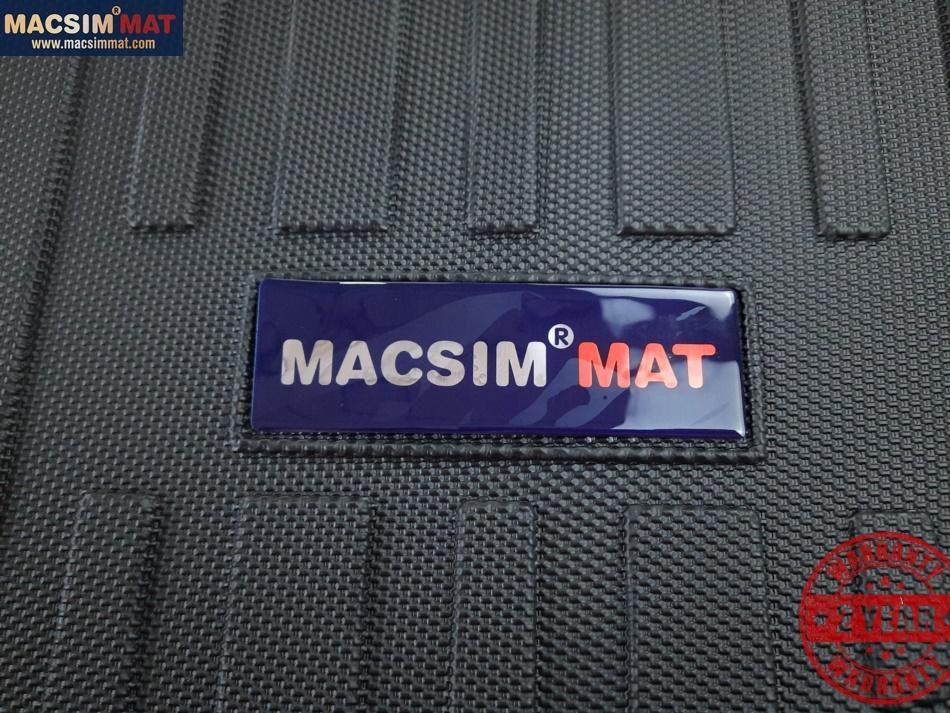 Thảm lót cốp Honda Civic 2017-đến nay nhãn hiệu Macsim chất liệu TPV cao cấp màu đen