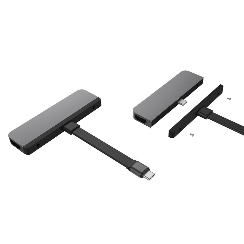 [HÀNG CHÍNH HÃNG] Cổng chuyển đổi Hyperdrive 6-in-1 HDMI 4K/60Hz USB-C Hub dành cho iPad và thiết bị Type C– HD319B