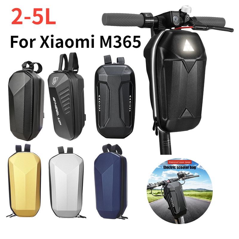 2-5L Xe Điện Túi Bảo Quản Vỏ Cứng Khung Trước Chống Thấm Nước Xe Đạp Gấp Đầu Túi Mang Theo Túi Phụ Kiện Xe Tay Ga Color: Black 2L