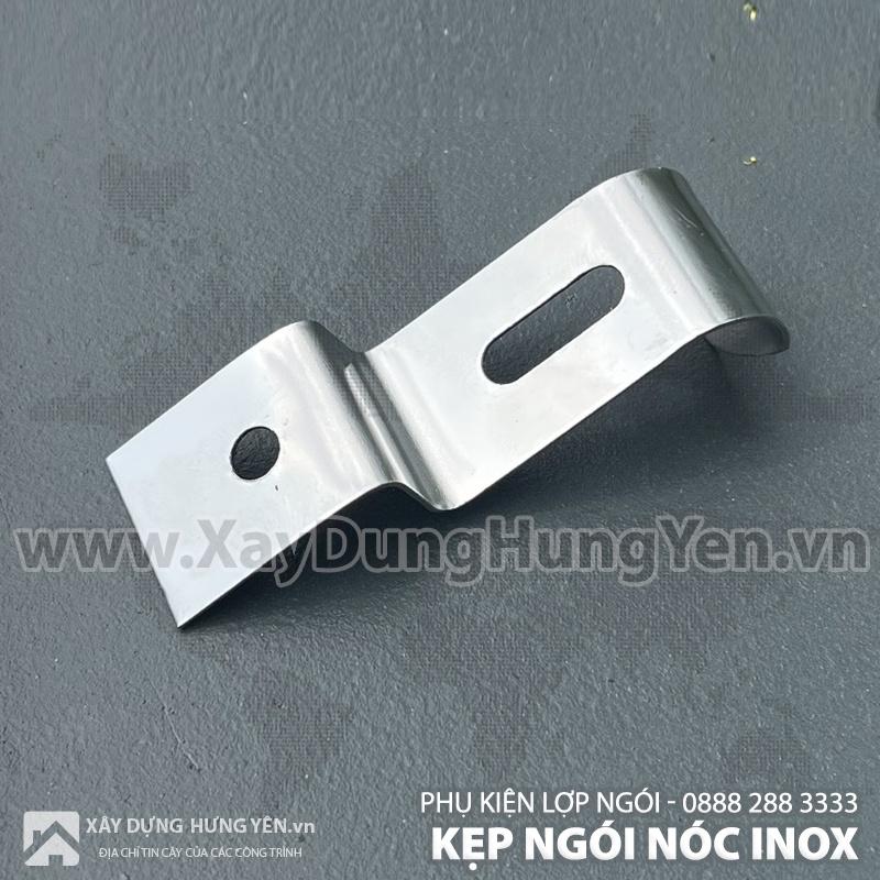 Combo 100 Kẹp ngói nóc inox - Kẹp ngói rìa inox không gỉ dành cho ngói men - Thi công dễ dàng - Thẩm mỹ