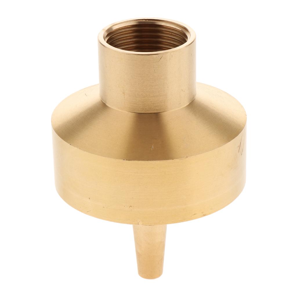Brass Column Water Fountain Nozzle Spray Sprinkler Head Style Layer 0.5inch