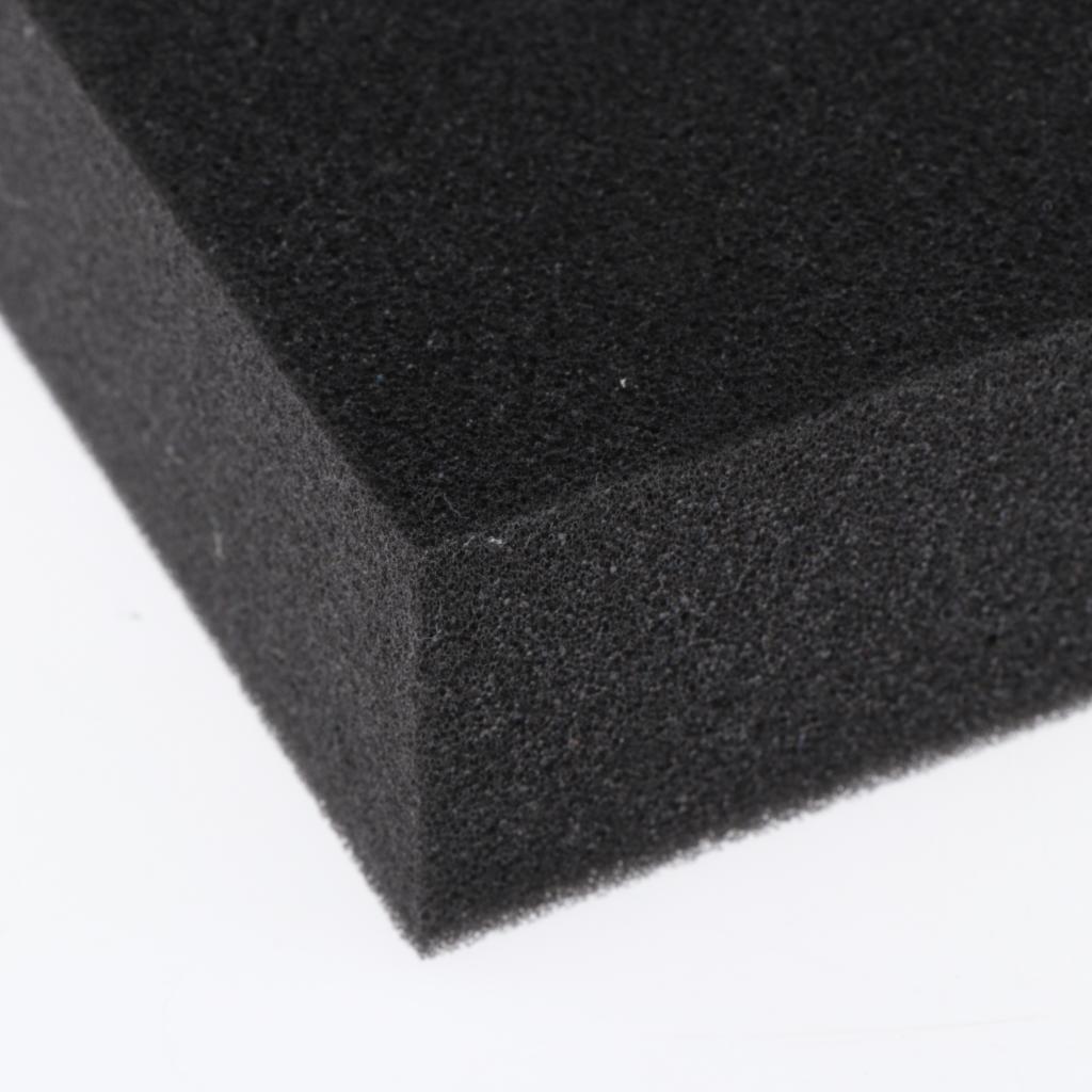 Black Felting Pad Foam Felt Foam Pad Accessory Tool 6x4x1.4"
