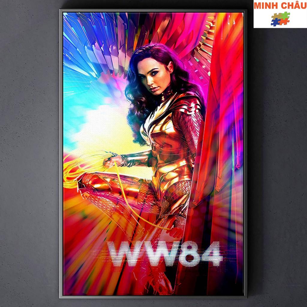 Tranh Canvas | Tranh treo tường trang trí SIÊU ANH HÙNG - WONDER WOMEN 17