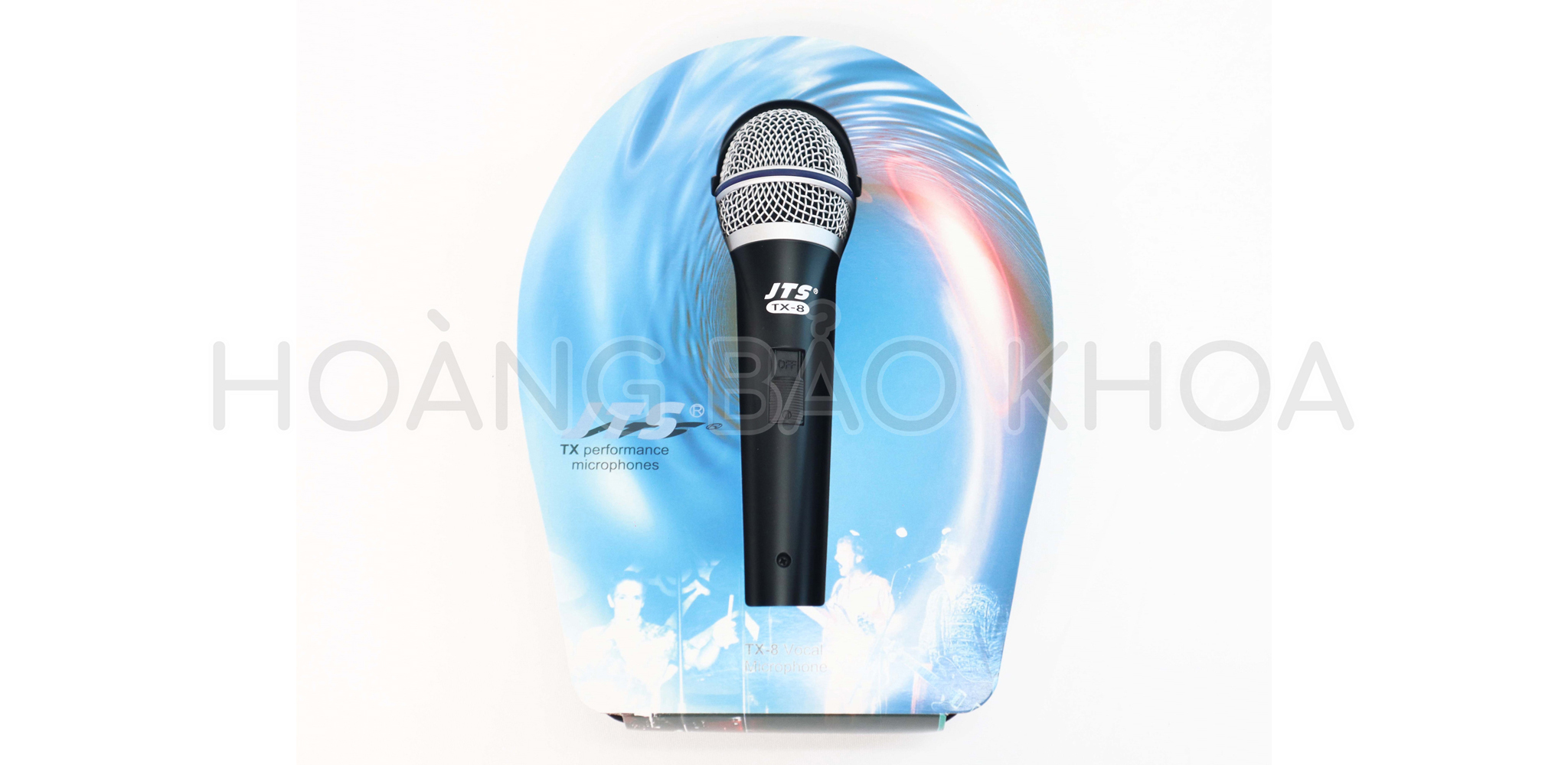 TX-8 Micro Cầm Tay Dynamic Kèm 4.5m Dây JTS - HÀNG CHÍNH HÃNG