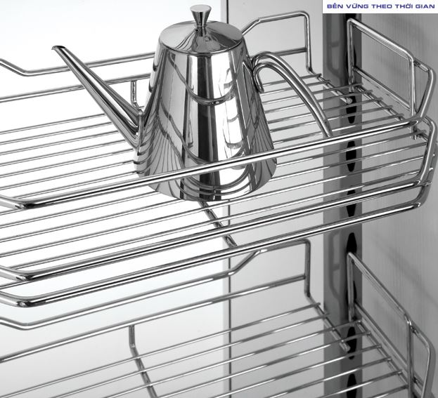 Tủ kho thép Tundo KCT-6 mạ crom dạng nan Boss R415*C(1650-1950)*S500 mm