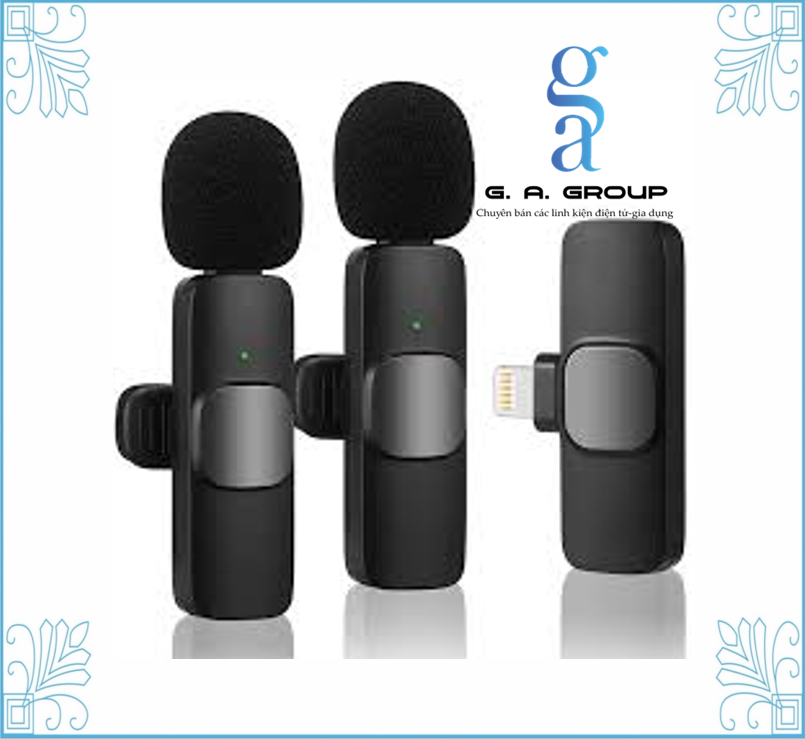 MICROPHONE K9-2 + AI PHÔN KẸP ÁO