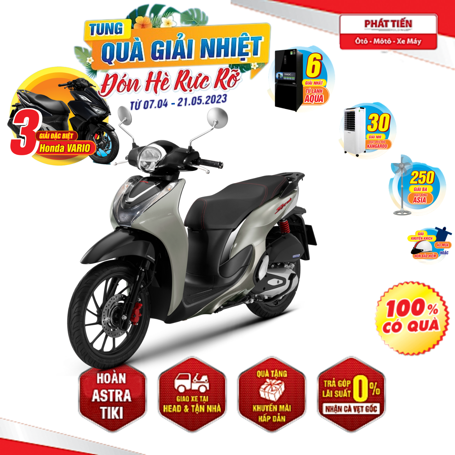 Xe Máy Honda SH Mode 125cc 2023 - Thể thao phanh ABS