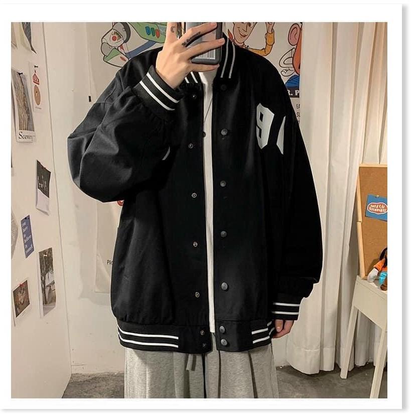 ÁO KHOÁC DÙ NAM BOMBER NAM FORM RỘNG, CHẤT LIỆU THOÁNG MÁT