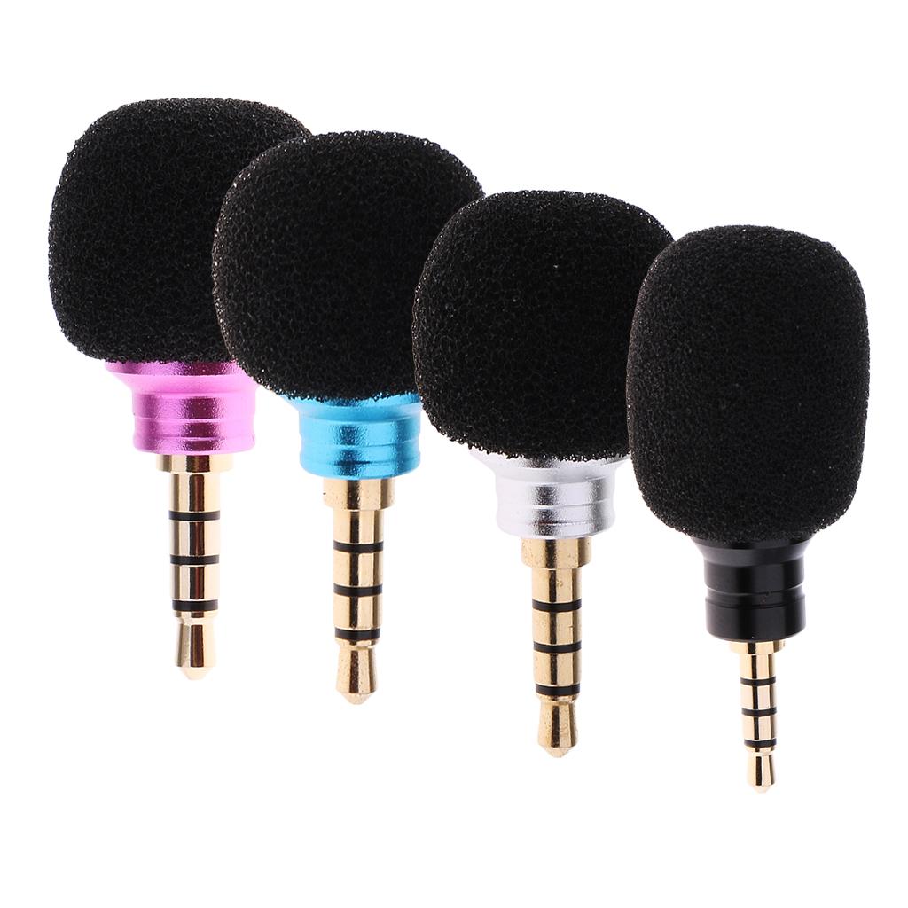 Mini Capacitive Mic Stereo Microphone Wireless For Recorder PC Mobile Phone