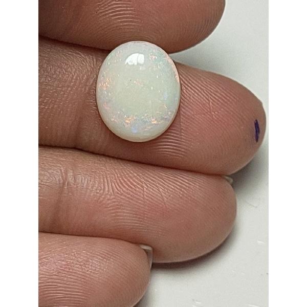 225 (1) L Đá Opan Trắng (THIÊN NHIÊN)